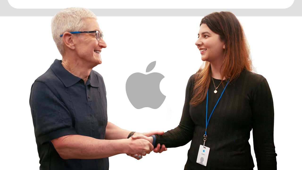 Jacklyn Dallas interviews Tim Cook